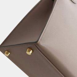 Pre Owned Hermes Brown Epsom Kelly II Sellier 25