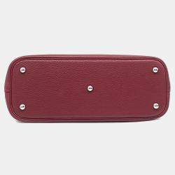 مملوكة مسبقًا حقيبة هيرمس بوليد 31 جلد أحمر