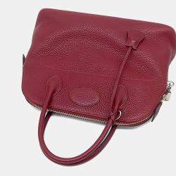 مملوكة مسبقًا حقيبة هيرمس بوليد 31 جلد أحمر