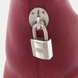 مملوكة مسبقًا حقيبة هيرمس بوليد 31 جلد أحمر