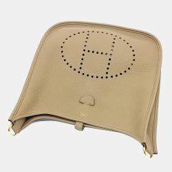 Pre Owned حقيبة هيرمس إيفلين جلد بني حجم 29