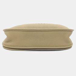 Pre Owned حقيبة هيرمس إيفلين جلد بني حجم 29