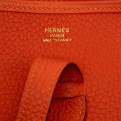 مملوكة مسبقًا Hermes Orange Clemence Evelyne III 29