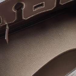 مملوكة مسبقًا حقيبة هيرمس بيركين 25  جلد إيتوب توغو إكسسوار مطلي بلاديوم