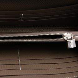 Pre Owned محفظة هيرمس كيلي لونغ جلد إبسوم بني