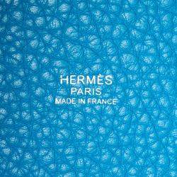 مملوكة مسبقًا Hermes Blue Clemence Picotin Lock 18