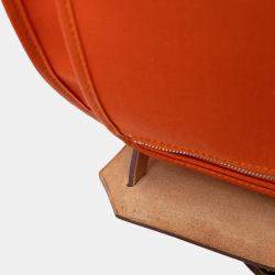 مملوكة مسبقًا حقيبة هيرمس توال هرباغ زيبر 31 بني برتقالي