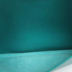 Pre Owned Hermes Evelyne 29 III PM Malachite Epsom Leather Bag