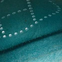 Pre Owned Hermes Evelyne Amazone TPM Bleu du Nord/Vert Verone Taurillon Clemence Leather Crossbody Bag