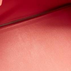 مملوكة مسبقًا Hermes Birkin 35 Palladium Finish Rose Jaipur Epsom Leather Tote