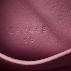 Pre Owned Hermès Lindy Mini Palladium Finish Mauve Sylvestre Taurillon Clemence Leather Shoulder Bag