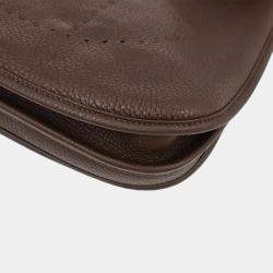 مملوكة مسبقًا Hermes Chocolat Togo Evelyne 3 29 PM Shoulder Bag