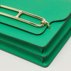 مملوكة مسبقًا حقيبة كروس بودي هيرميس روليس ميني نعناع إيفركولور جلد