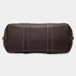 Pre Owned Hermes Brown Toile and Negonda Garden Party 30