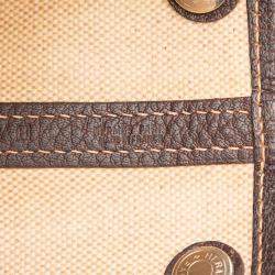 Pre Owned Hermes Brown Toile and Negonda Garden Party 30