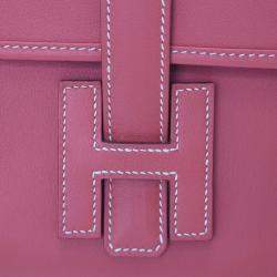 Pre Owned Hermes Red Orange Swift Jige Elan 29 