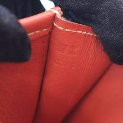 Pre Owned Hermes Red Orange Swift Jige Elan 29 