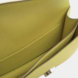 Pre Owned حقيبة هيرمس كونستانس إيلان 25 ج لد إيبسوم أصفر