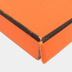 Pre Owned Hermes Kelly Wallet Epsom Leather Long Wallet Bi-Fold Rose Jaipur Salmon Pink