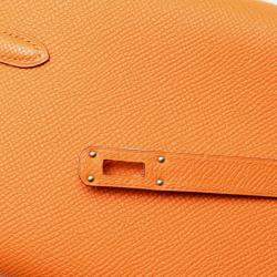مملوكة مسبقًا Hermes Orange Epsom Kelly Longue Wallet long wallets