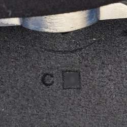 مملوكة مسبقًا Hermes Herbag 39 Black Toile Canvas and Vache Hunter Top Handle Bag