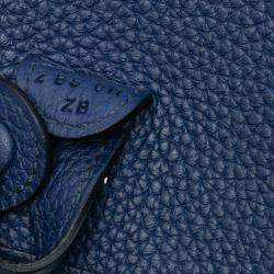 Pre Owned هيرمس أزرق كليمونس فليربول سترب إيفلين تي بي إم