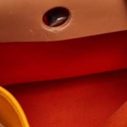 Pre Owned حقيبة هيرميس هرباغ زيپ 31 جاون دي أور / ناتشورال تويلا وفاش هنتر يد علوية