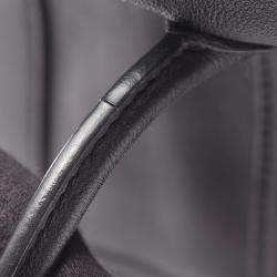 Pre Owned Hermes Black Swift and Silk Bolduc Twilly Garden Party 23