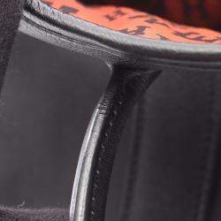 Pre Owned Hermes Black Swift and Silk Bolduc Twilly Garden Party 23