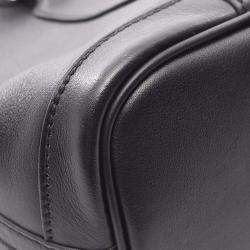 Pre Owned Hermes Black Swift and Silk Bolduc Twilly Garden Party 23