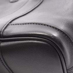 Pre Owned Hermes Black Swift and Silk Bolduc Twilly Garden Party 23