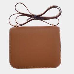 Pre Owned Hermes Gold Epsom Constance 18