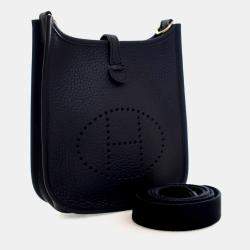 Pre Owned هيرمس إيفلين 16 كلمنس نوار تي بي إم