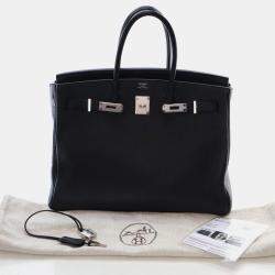 Pre Owned حقيبة هيرمس بيركين 35 نوار توغو