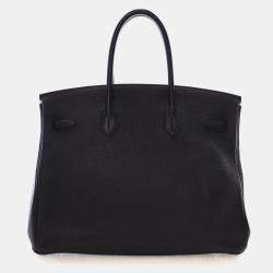 Pre Owned حقيبة هيرمس بيركين 35 نوار توغو