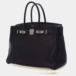 Pre Owned حقيبة هيرمس بيركين 35 نوار توغو