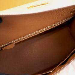 مملوكة مسبقًا Hermes Gold Epsom Sellier Kelly 28