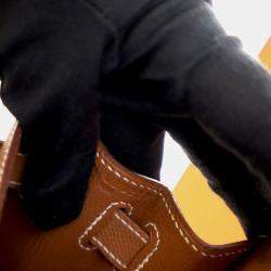 مملوكة مسبقًا Hermes Gold Epsom Sellier Kelly 28