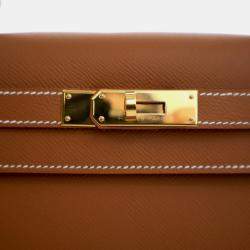 مملوكة مسبقًا Hermes Gold Epsom Sellier Kelly 28