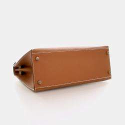 مملوكة مسبقًا Hermes Gold Epsom Sellier Kelly 28