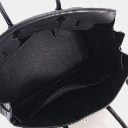 Pre Owned Hermes Noir Togo Birkin 35