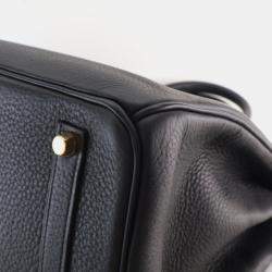 Pre Owned Hermes Noir Togo Birkin 35