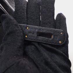 Pre Owned Hermes Noir Togo Birkin 35