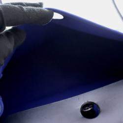 Pre Owned حقيبة هيرمس "هيرباغ زيب 31" قماش بيليو إلكتريك