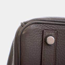 Pre Owned حقيبة هيرمس بيركين 30 توغو غريس إتين