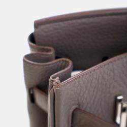 Pre Owned حقيبة هيرمس بيركين 30 توغو غريس إتين