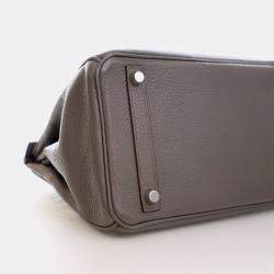 Pre Owned حقيبة هيرمس بيركين 30 توغو غريس إتين