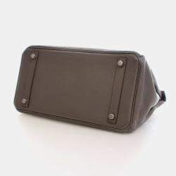 Pre Owned حقيبة هيرمس بيركين 30 توغو غريس إتين