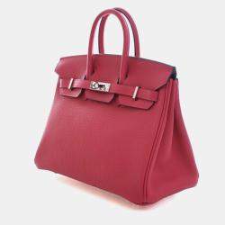 Pre Owned Hermes Rose Mexico Togo Birkin 25