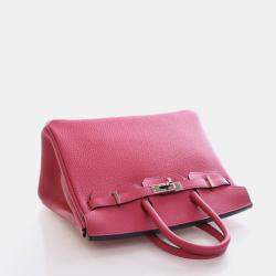 Pre Owned Hermes Rose Mexico Togo Birkin 25